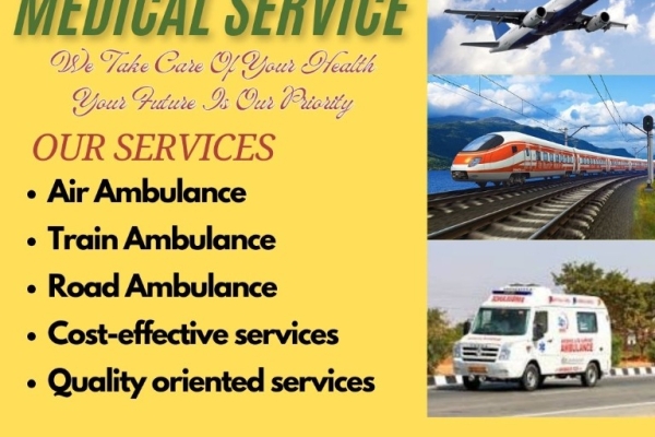 Use Panchmukhi Train Ambulance from Guwahati for a Comfortable Medical Transfer