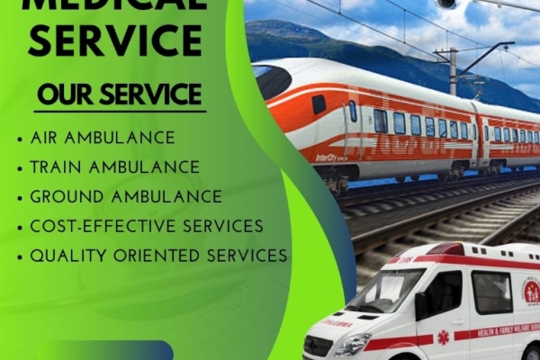 Panchmukhi ICU Train Ambulance in Guwahati- Connecting with our skilled team is now easier
