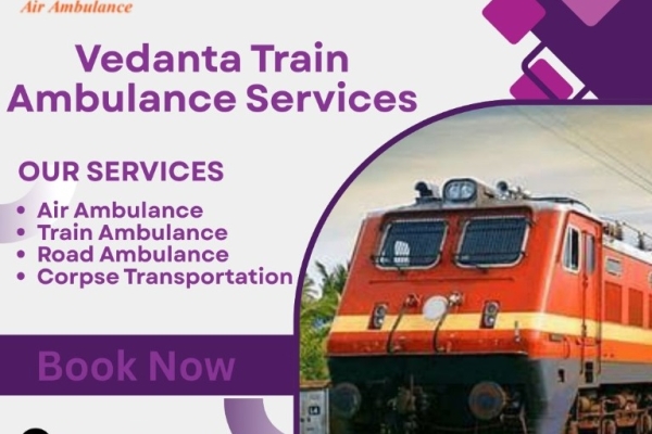 Now, Vedanta Train Ambulance provides the best and accessible ambulance to transport patients in Asansol