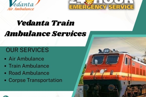 Select the Vedanta to transport your critical patient in Ernakulam with its Train Ambulance