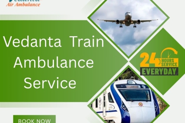 Hire the best Vedanta Train Ambulance Services in Bhubaneswar under a specialist doctor and a paramedic team