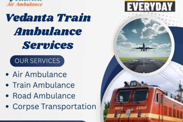 Vedanta confers accelerated translocation service through train ambulance in Ernakulam