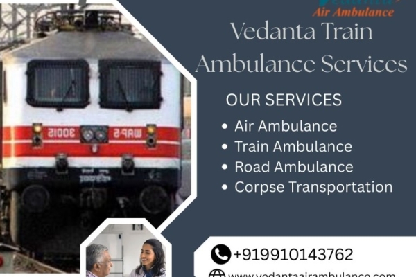 Vedanta safely transports patients in need in Jammu with its train ambulance