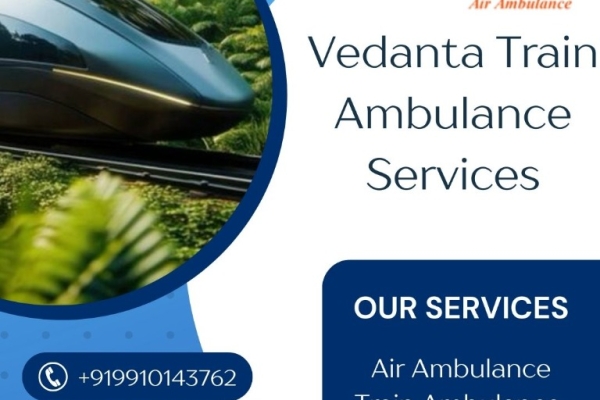 Vedanta has come to provide systematic transportation through a train ambulance in Bhopal