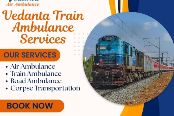 Avail the high-tech medical facilities of Vedanta Train Ambulance in Jammu