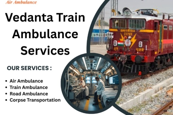 Vedanta Train Ambulance Service in Pune has made travelling a lot easier