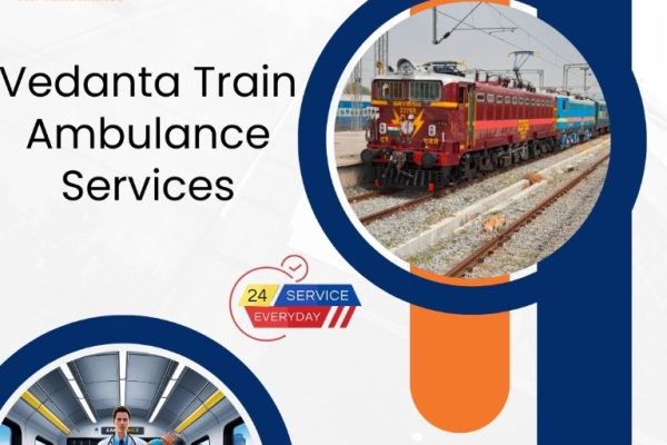 Choose Vedanta Train Ambulance Services in Asansol to transport your critical patient