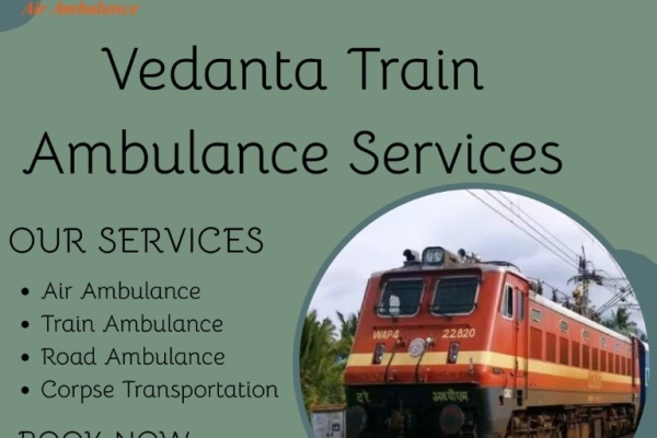 Use VedantaTrain Ambulance Services in Bhilai to transport your critical patient or loved ones to Bhilai