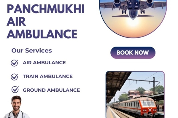 With All the Needed Medical Supplies, Take On Rent Panchmukhi, the World-Class Air Ambulance in Mumbai