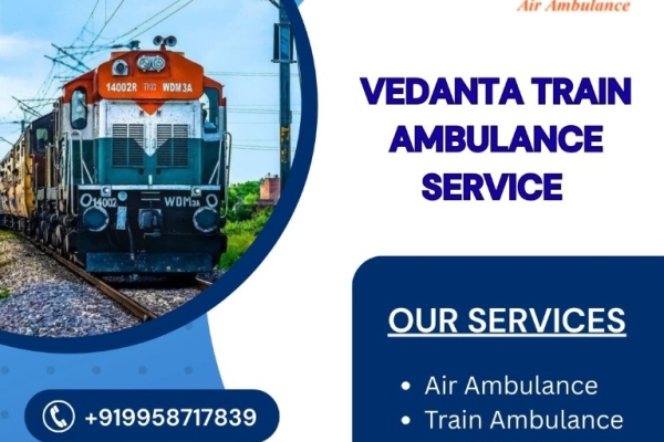 Vedanta Train Ambulance Provided Oxygen Facility to the Patients during Treatment in Bangalore