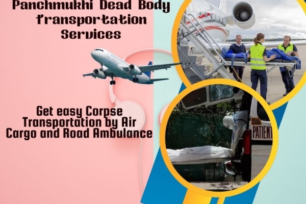 Panchmukhi dead body transportation by air cargo in Patna completes all the stages without any problem