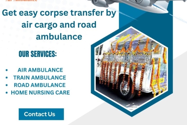 Use Vedanta Dead Body Ambulance service in Siliguri at lowest booking cost