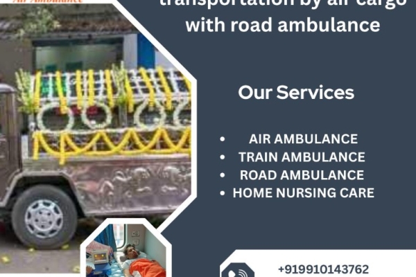 Vedanta Dead Body Ambulance service in Chennai transports the dead body to their destination