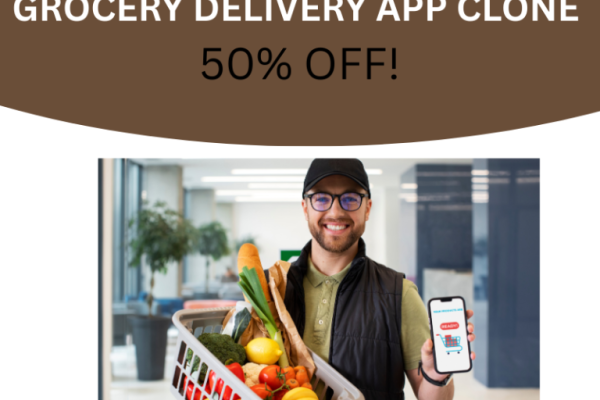 🚀 Launch Your Own Grocery Delivery App Clone  – 50% OFF!