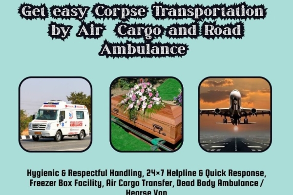 Panchmukhi transports bodies by air cargo in Kolkata without any hassle