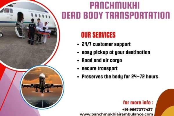 Panchmukhi Corpse Translocation by Air Cargo in Patna—Quick Mortuary Box Transportation Facility