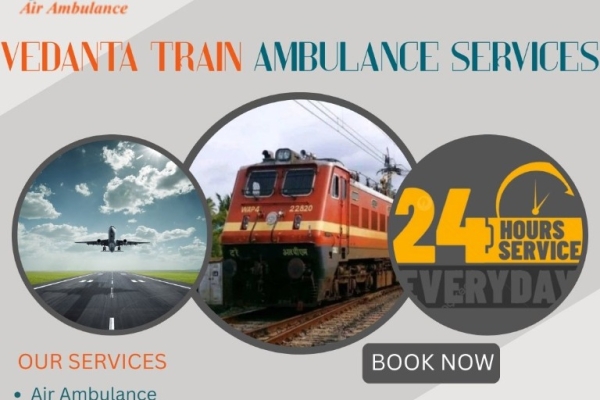 Select Experience Unmatched Care with Vedanta Train Ambulance Service in Thiruvananthapuram