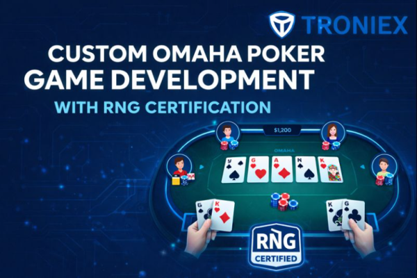 Custom Omaha Poker Game Development with RNG Certification