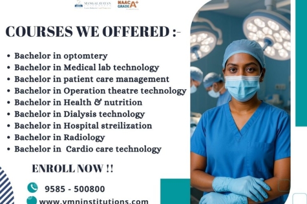 V.M.N Institute – Leading Allied Health Science College in Madurai