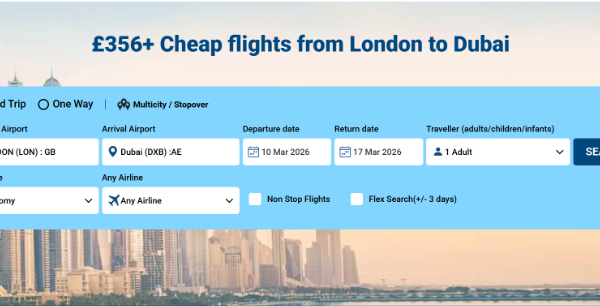 Cheap Flights from London to Dubai – Best Deals & Easy Booking