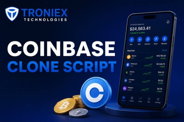 Scalable Coinbase Clone Script for Crypto Businesses