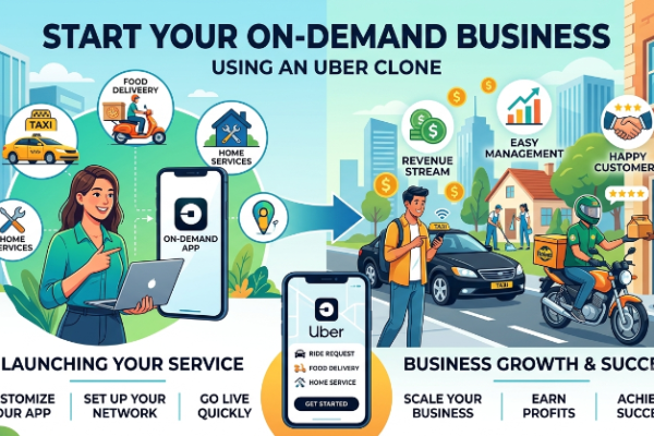 Start Your On-Demand Business Using an Uber Clone