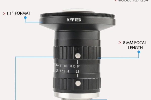 8 MM 25 MP High-Resolution Machine Vision Lens for Large-Format C-Mount Cameras