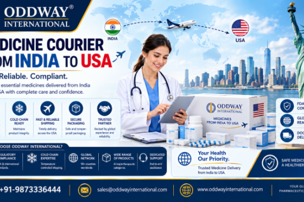 How 5 Customs Steps Guide Courier Medicines From India To USA