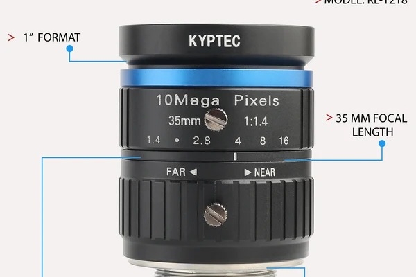 35 MM 10 MP Precision-Inspection Machine Vision Lens for 1-Inch Industrial Cameras | C-Mount – Kyptec Automation®