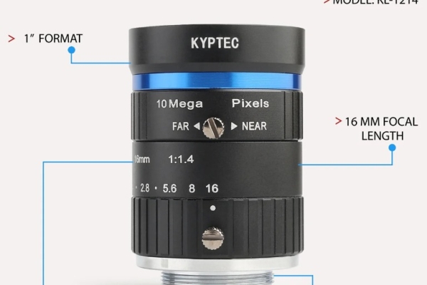 16 MM 10 MP Precision-Inspection Machine Vision Lens for 1-Inch Industrial Cameras | C-Mount – Kyptec Automation®