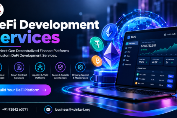 DeFi Development Company for Launching Your Own DeFi Project