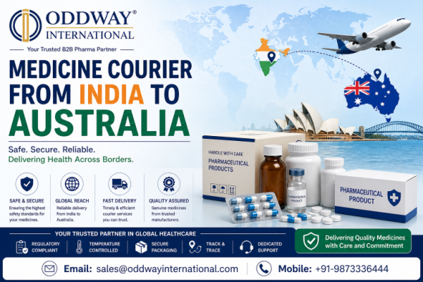 Courier Medicines From India To Australia: Importer Pricing Clarity - Oddway