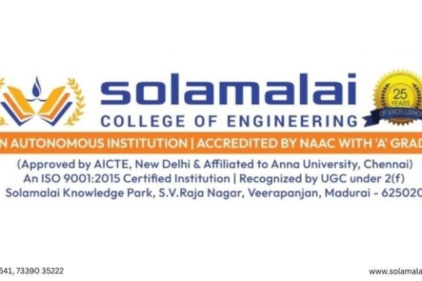 Solamalai College of Engineering Creating Meaningful Academic Pathways Across Engineering and Management Disciplines