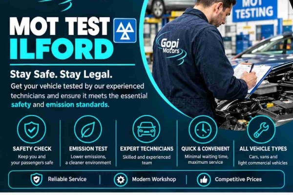 MOT test Ilford