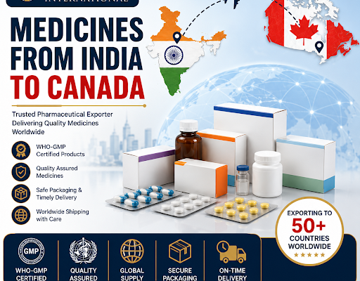 How Can B2B Buyers Organize Medicine courier From India to Canada? 5 Steps
