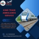 King Train Ambulance in Raipur Reaches Hospital Safely and on Time