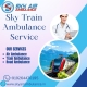 Choose Sky Train Ambulance Service in Delhi to transport your loved ones
