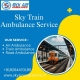 Choose Sky Train Ambulance Service in Indore to transport your critical patient