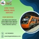 Travel in Guwahati with a team of professional doctors in King Train Ambulance