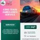 Safe travel and immediate patient care provided by King Train Ambulance in Ranchi