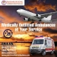 With Excellent Medical Features, Get an Air Ambulance from Varanasi by Panchmukhi