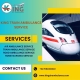 Travelling for remedy has become much protected and protected with King Train Ambulance in Guwahati