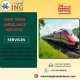 Most comfortable and safe train ambulance service in Kolkata provided by King