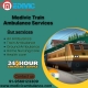Medivic Provides ICU Train Ambulance from Patna is an Effective Medium of Relocation for Patients