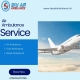 Sky Air Ambulance From Raipur To Delhi Honest And Fast