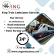 Avail Of the Best King Train Ambulance Service in Darbhanga Which Gives Life-Care Medical Features