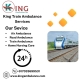 King Providing Timely Attention to the Ill in Nagpur in its Train Ambulance