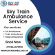 Now Book Sky Train Ambulance Service in Indore in a Hassle-Free Manner under Doctor Healthcare Team