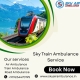 Now book the Sky Train Ambulance service for safe transportation of patients in Varanasi