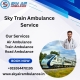 Choose Sky train Ambulance Service for Quick Transfer of Patients in Jamshedpur